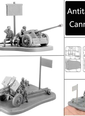 4D 1:72 Scenario PAK40 M30 M1938 Assembly Model Antitank Can