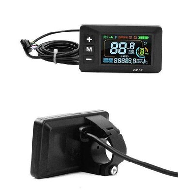 LCD-GD02 Electric Bike LCD Display Meter  Dashboard Display