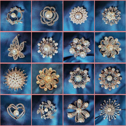 Brooch High-end Sense Niche Fashion All-match Womens Light