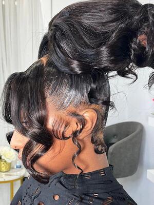 360 Lace Frontal Only Brazilian Body Wave Human Hair Straigh