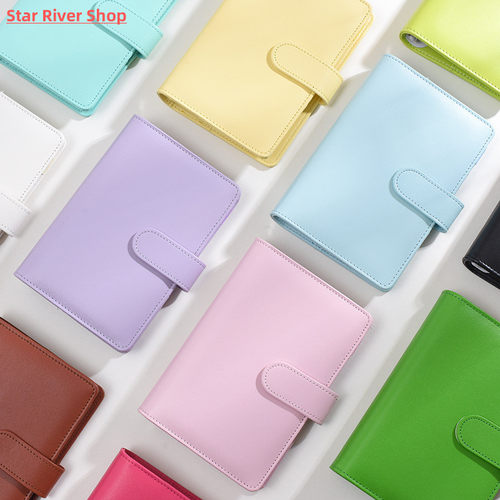 Macaroon Color A6 Budget Binder Notebook Cover 2022  Loose L