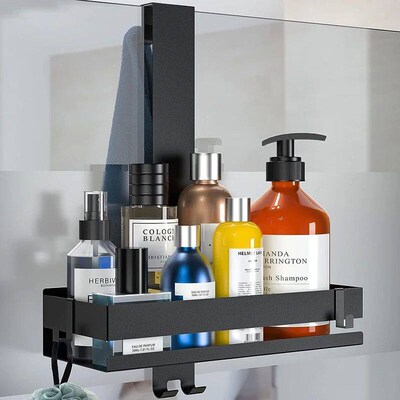 Movable Bathroom Shelves No Drill Shelf Organizer Shower Sup