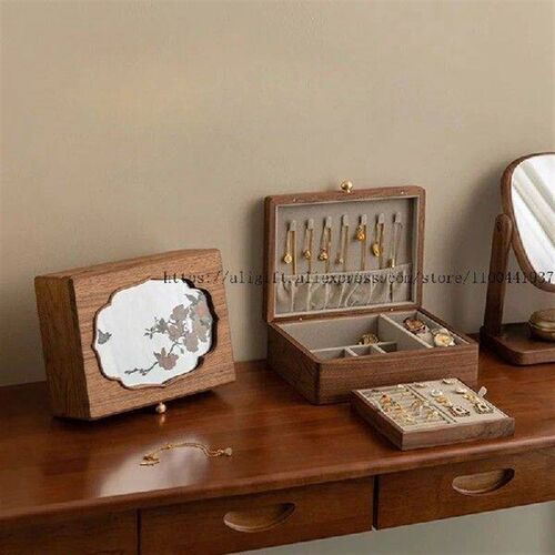 Jewellery Box Storage Box High-end Exquisite Solid Wood