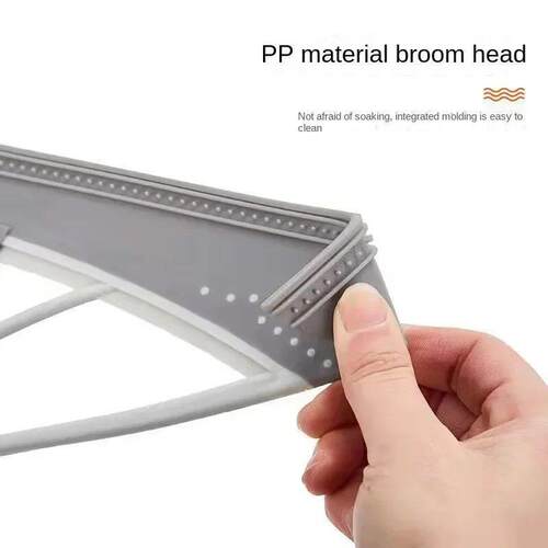 2PCS/Set Silicone Broom Wiper Squeegee Window Washing Multif