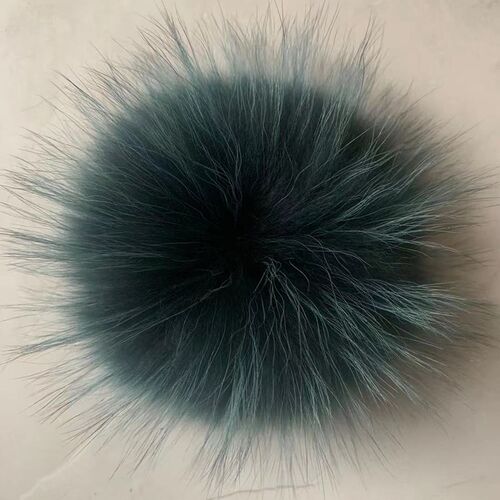 Real Fur Pom Pom Raccoon Fur Pompon Fox Fur Pompoms Nature F