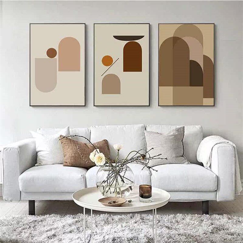 Living room decorative painting modern minimalist wall paint - 实物图
