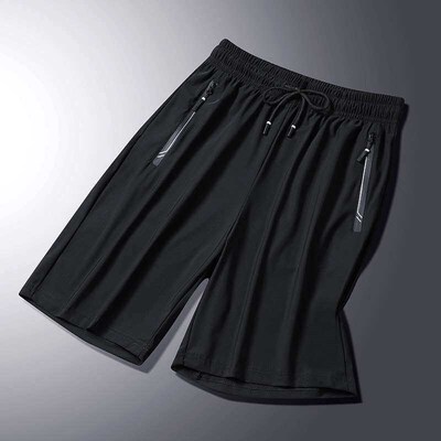 Ice Silk Shorts Mens Summer Thin Five-point Pants Quick-dry