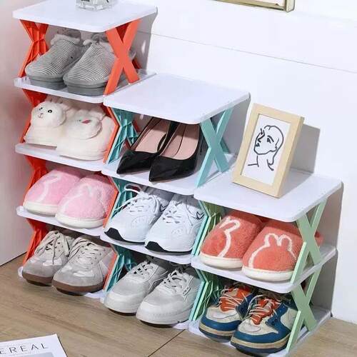 New Multi-Layer Shoe Rack Storage Organizer Household Stacka
