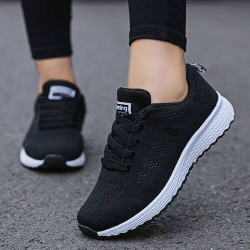 Women Casual Shoes Fashion Breathable Walking Mesh Flat Shoe