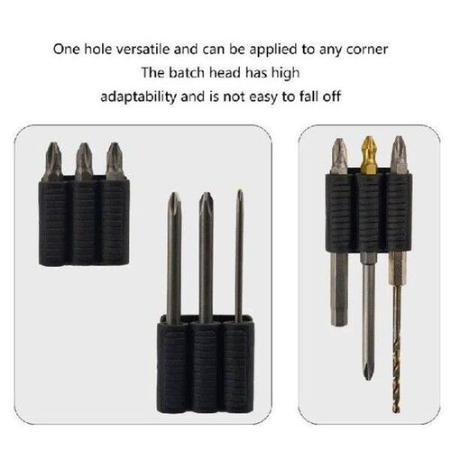 Upgraded Drill Bit Holder Tool Holsters Screw Driver Bits