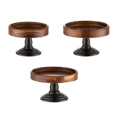 Cake Stand Vintage Cupcake Stand Wood Serving Tray Dessert