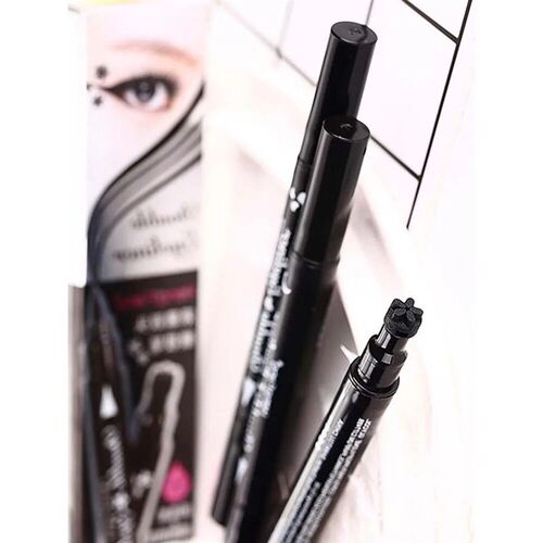 Eyeliner seal Double head waterproof eye makeup Star pen mak