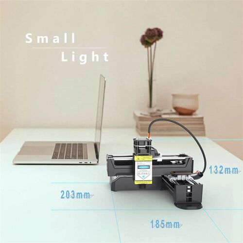 Mini Laser Engraver 24W Engraving Machine for Wood Cutting A