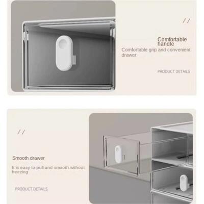 Multi-Functional Storage Drawer Stackable Desktop Storage Bo