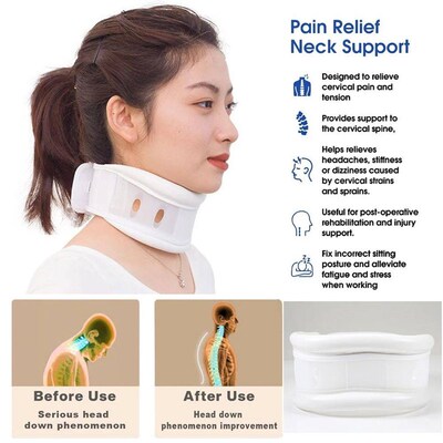 Tcare Soft Cervical Collar Collar Neck Support Brace,Neck Su
