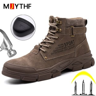 High Quality Men Work & Safety Boots Indestructible Shoes Fo