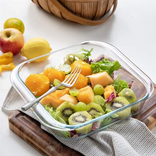 Glass Bakeware Pan Baking Cooking Casserole Dish Rectangular
