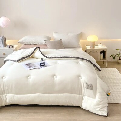 Soybean fiber cotton quilt with winter quilt core, new winte