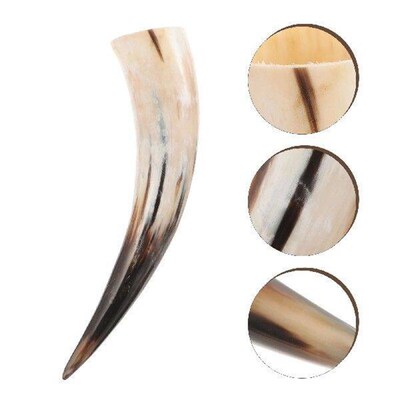Horn Decoration Retro Wall Vintage Rustic Flower Holder