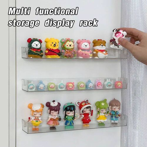 Display Rack Wall Mounted Magazine Organizer Shelf Blind Box