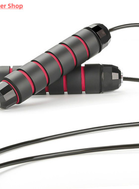 Jump Rope Tangle-Free Rapid Speed Jumping Rope Cable with Ba