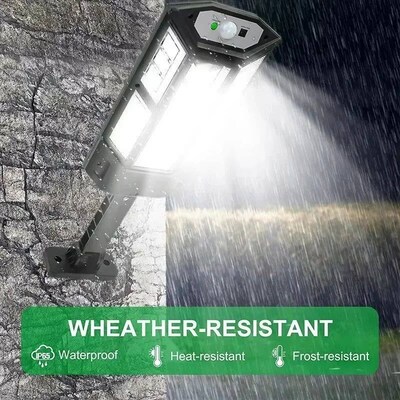 2025new Outdoor solar light with motion sensor IP65 horizont