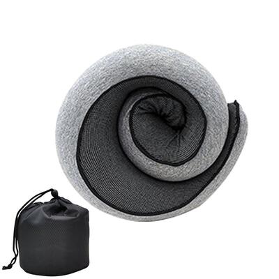 Travel Neck Pillow Memory Foam U-shaped Pillow Snail Style T
