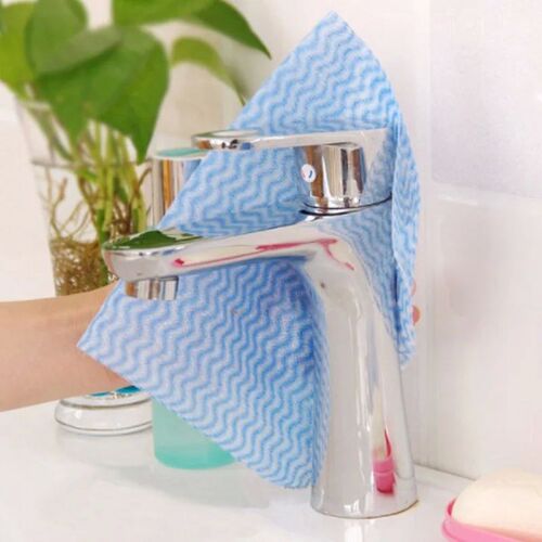 50PCS/Roll Disposable Cleaning Cloth Wash Free Household Kit
