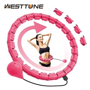 WESTTUNE Smart Weighted Fit Hoop Exercise Circle Infinity Fi
