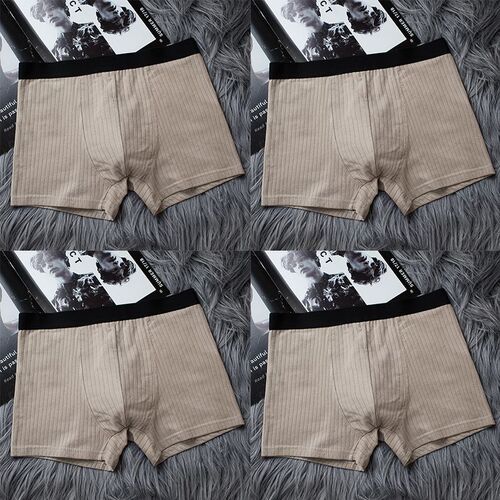 Mens Underwear Boxers Shorts for men 100%Cotton Male Panties