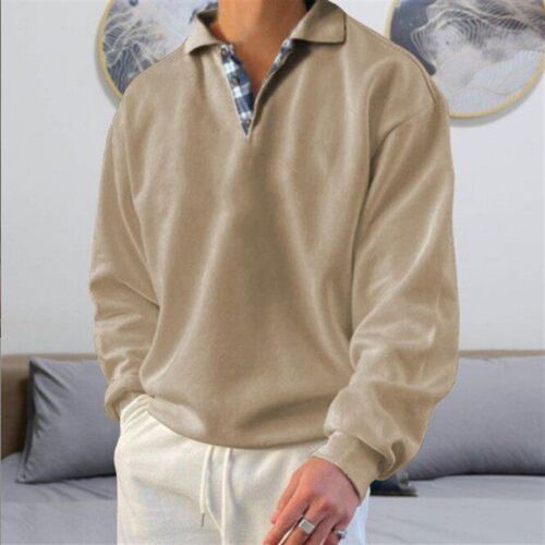 Fashionable all-match plush beaded long-sleeved pullover T-s
