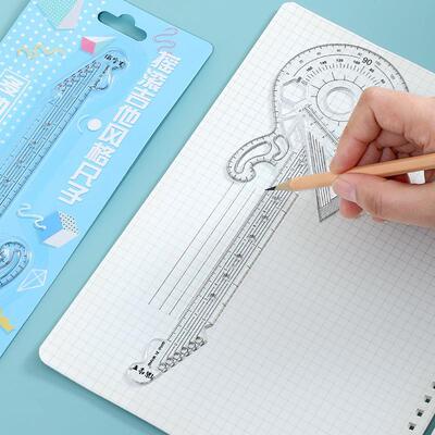 Internet celebrity rock guitar style ruler, multi-functional