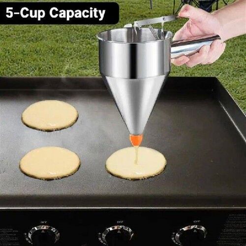 X7XA Stainless Steel Batter Dispenser Baking Supplies