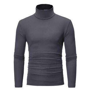 New Mens handsome half turtleneck bottom shirt,   and comfo