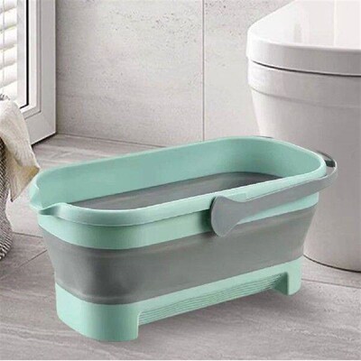 Rectangular Handy Baskets with Handle Plastic Washing Basin
