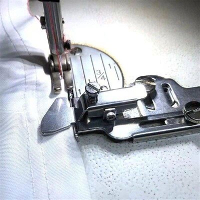 Domestic Industrial Sewing Machine Seam Guide Presser Foot