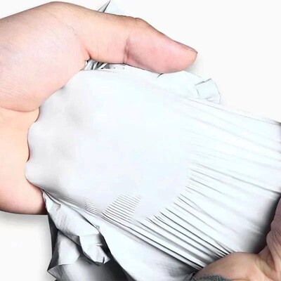 100ps/Lots White Courier Bag Express Envelope Storage Bags M