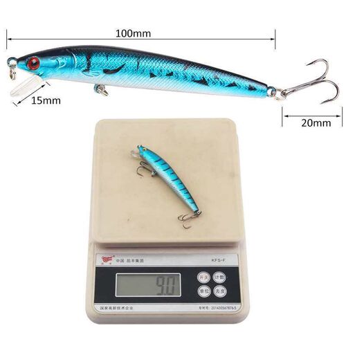 Luya bait Mino bait 10cm/9g floating water ring bead simulat
