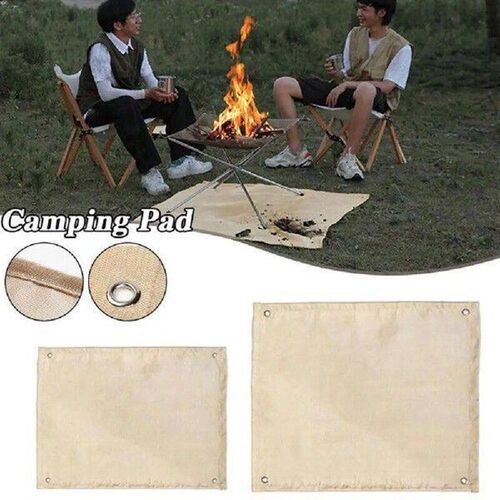 Fire Pit Mat Fireproof Camping Stove Grill Mat Blanket for