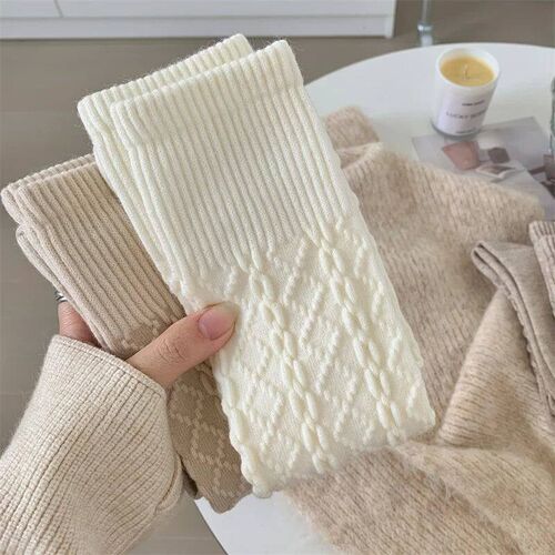 Retro Women Stockings High Quality Japanese Style New Solid