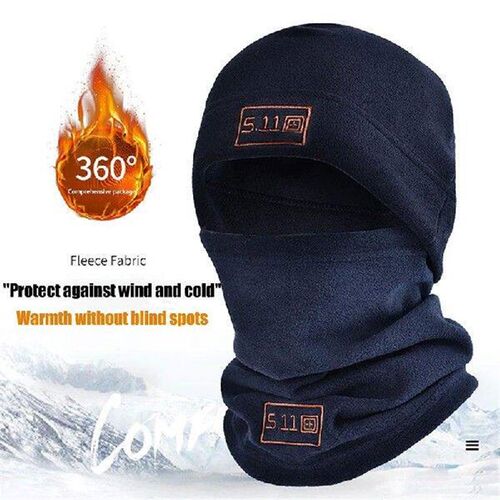 Polar Fleece Ski Balaclava Face Mask Neck Warmer Beanies
