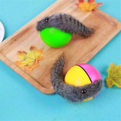 Durability Funny Bite Squeak Toys Electric Beaver Weasel