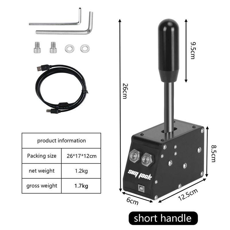 PC Racing Game Sequential Shifter Gearshift SIM For Logitech