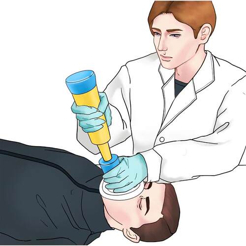 Training Mask Anti Choking Device Life Saving Suction Emerge