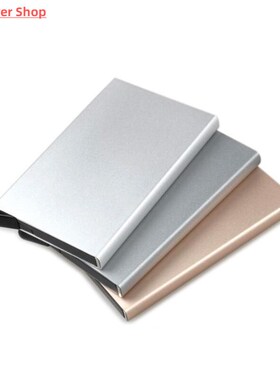 Anti-theft ID Credit Card Holder Minimalist Porte Carte Thin