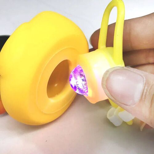 In Bulk Light Straps for Yellow Small Bike Duck Bicycle bell