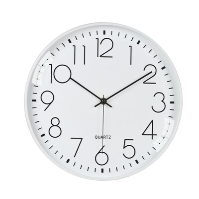 10 inches silent wall clock bedroom living room colorful