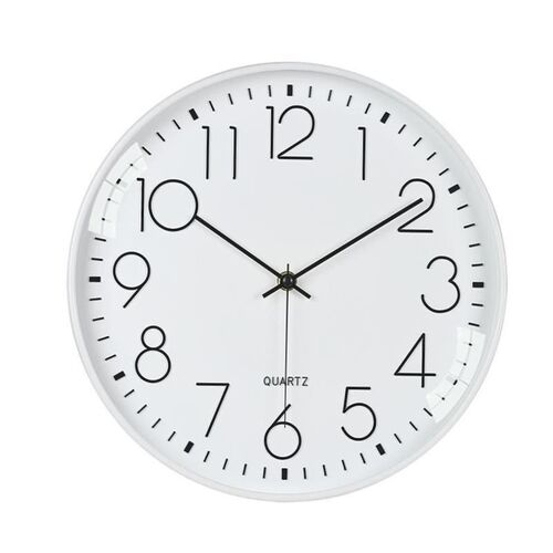 10 inches silent wall clock bedroom living room colorful