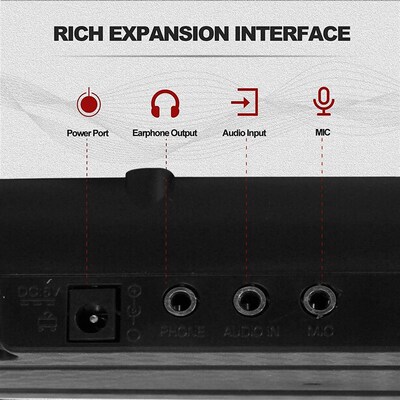 61 Key Kids Electronic Piano Keyboard Quick Start Recording