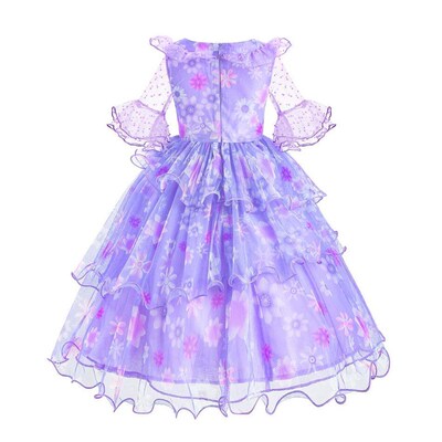 Encanto Costumes Cosplay Princess Dress Isabella Charm for G